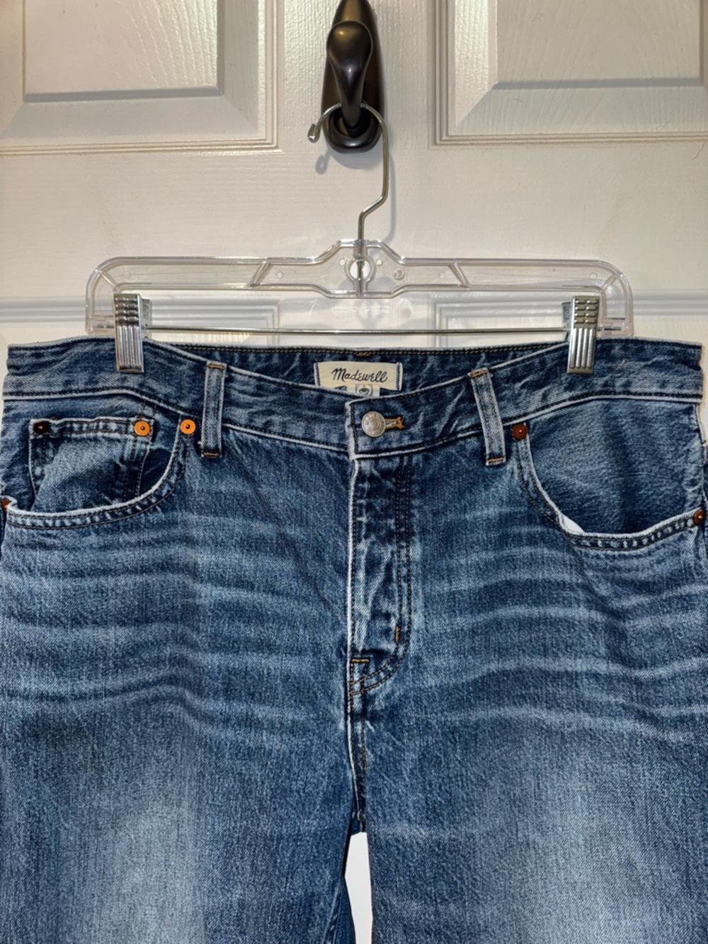 Madewell The Darted Barrel Leg Jean Sz 30P - Picture 9 of 13